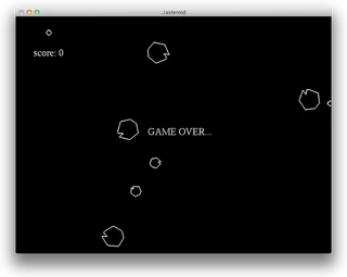 ゲームオーバー