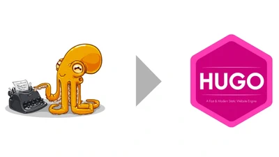 OctopressからHugoへ移行する方法 featured image