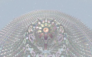 Fusioned Bismuth - UFO風の形状