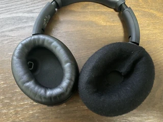 干渉するイヤーパッドカバー