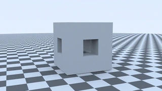 レイキャスティング 深度1