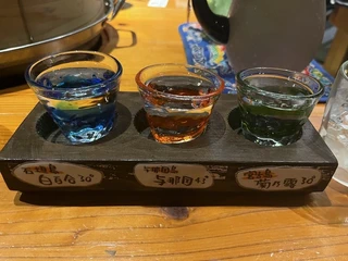 沖縄の料理の様子