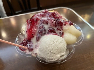 沖縄の料理の様子