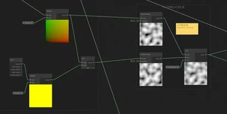 インクの高さマップ用のノイズ生成