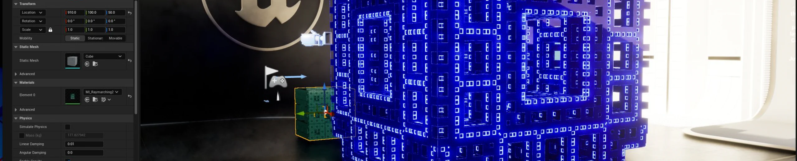 Object Space Raymarching in Unreal Engine 5.2