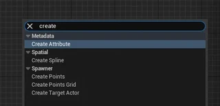 Create Attribute 作成