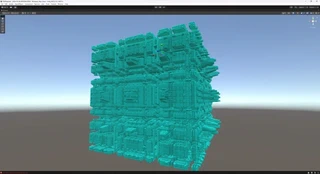 街 Unity上の下書き カット2