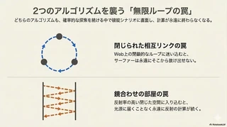 共通点3：無限の迷路