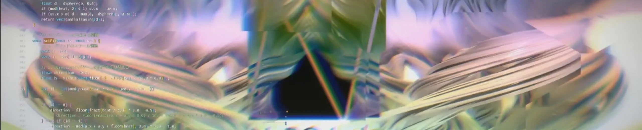 NxPC.Live vol.77 NxPC.Lab × draw();でGLSLライブコーディングによるVJをしました